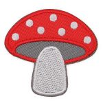 Термоаппликация Мухомор, 5.2х5.5см, Hobby&Pro