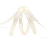 Лента атласная 1-сторонняя 6.0 мм / 22.86±1 метров, 051 ванильный, Globus