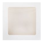 Кондитерская коробка для торта с 2 окнами 26х26х10 см, S-Chief BFC-012