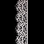 Кружево эластичное (стрейч) 60 мм / 13.71 метра, C571 молочный