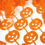 Занавес Дождик 100х200 см, 02_оранжевые тыквы, Boomzee GBZ-14