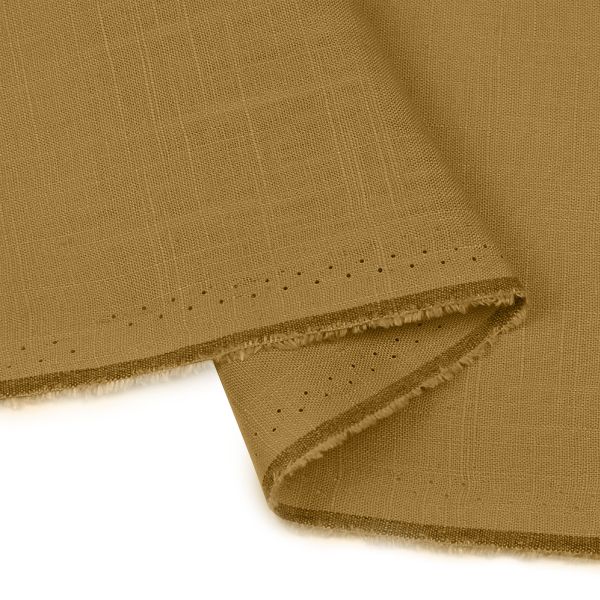 Льняная ткань 190 г/м², 140 см / 5 метров, TBY.Li.1002.32.5, цв.32 горчица