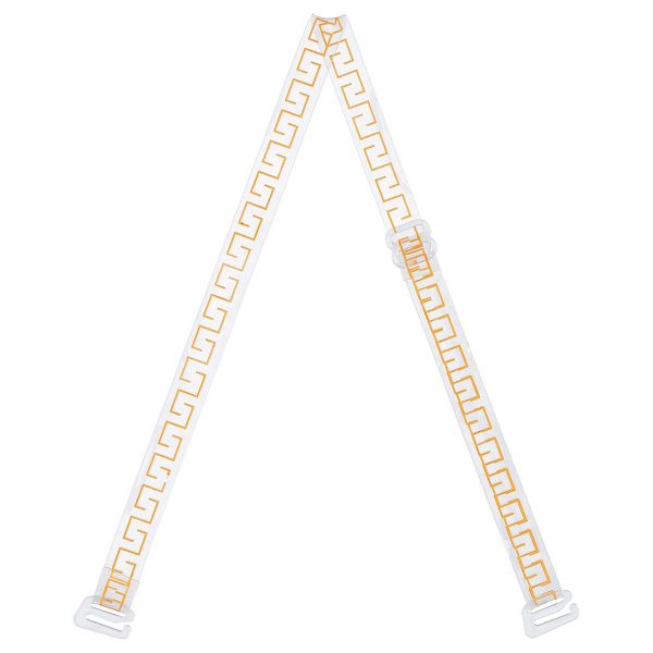 Бретели для бюстгальтера 10 мм, 10 пар, оранжевый, Gamma BR-1011