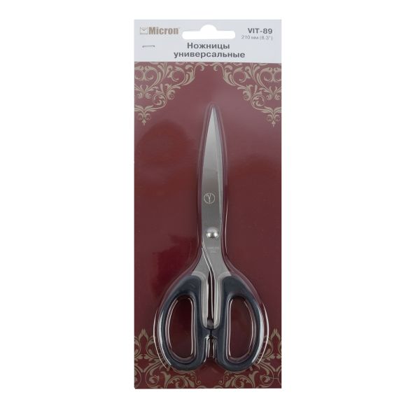 Ножницы универсальные 21 см, Micron, VIT-89 (U-9018)