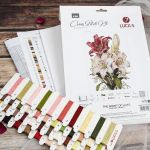 Набор для вышивания нитками Luca-S B7054, Аромат лилий, 24х34см