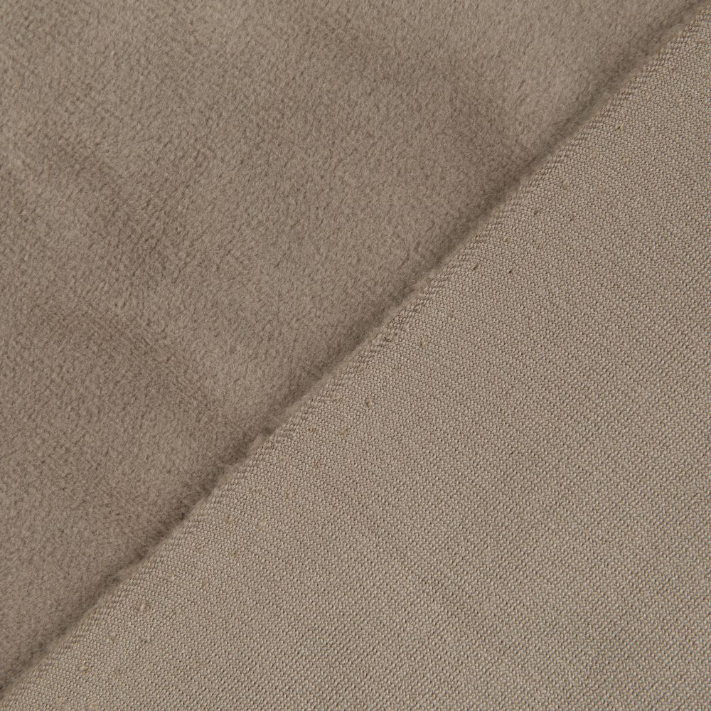 Велюр 240 г/м², 150х185±5 см, капучино/cappuccino, Gamma VELRN