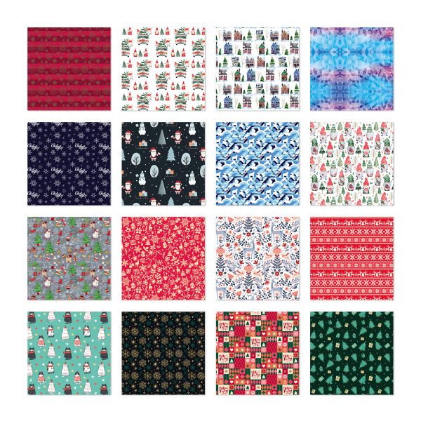 Бумага упаковочная 1-сторонняя Ассорти 100х70 см, 25 шт, ассорти, Stilerra NOWP-04