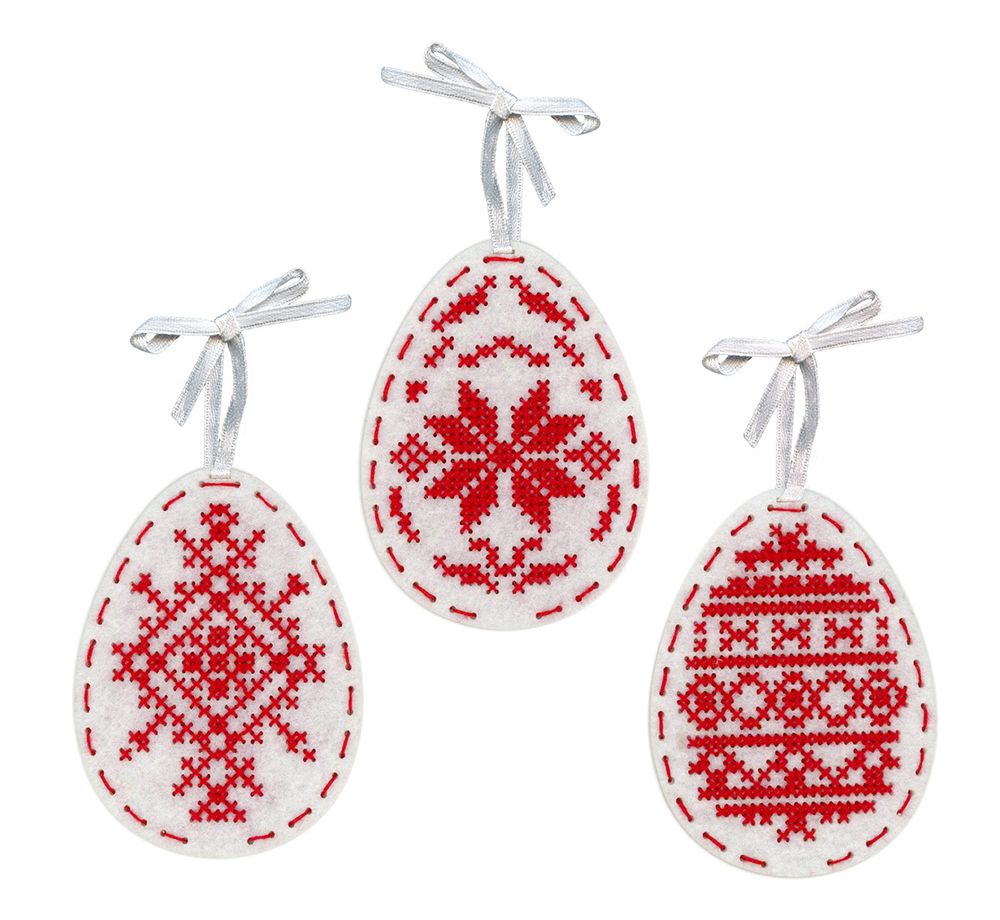 Набор для вышивания нитками МП Студия (Жар-птица), Пасхальные традиции, 8х6 см