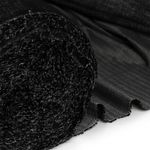 Дублерин трикотажный 80 г/м², 150 см / 100 метров, 132 TD/BK черный, IdealTex