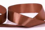Лента атласная 1-сторонняя 25.0 мм / 33±2 метра, 031 т-коричневый, Gamma