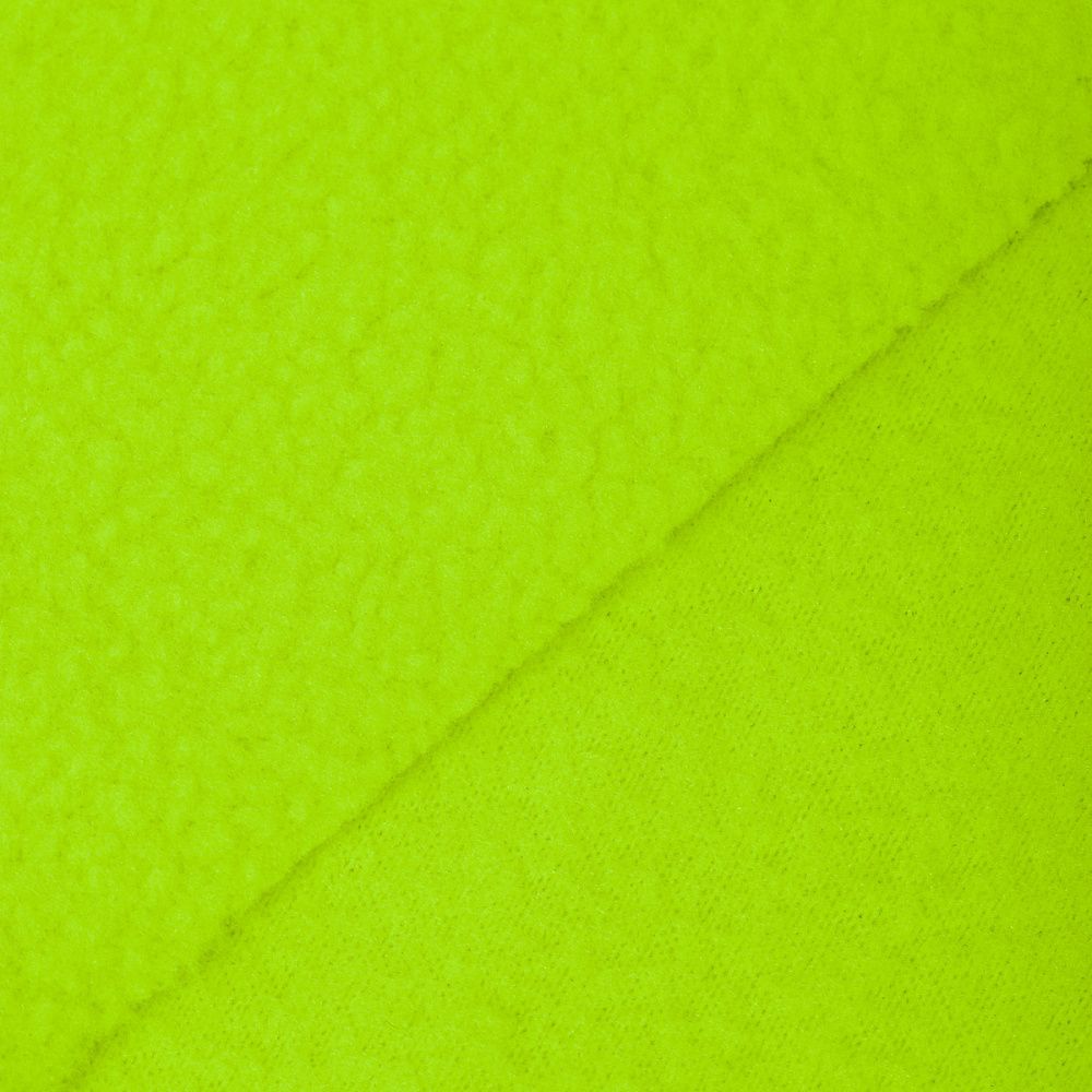 Флис 2-сторонний 190 г/м², 150 см / 2 метра, TBY-0059-229.2, цв.F229 неон желтый