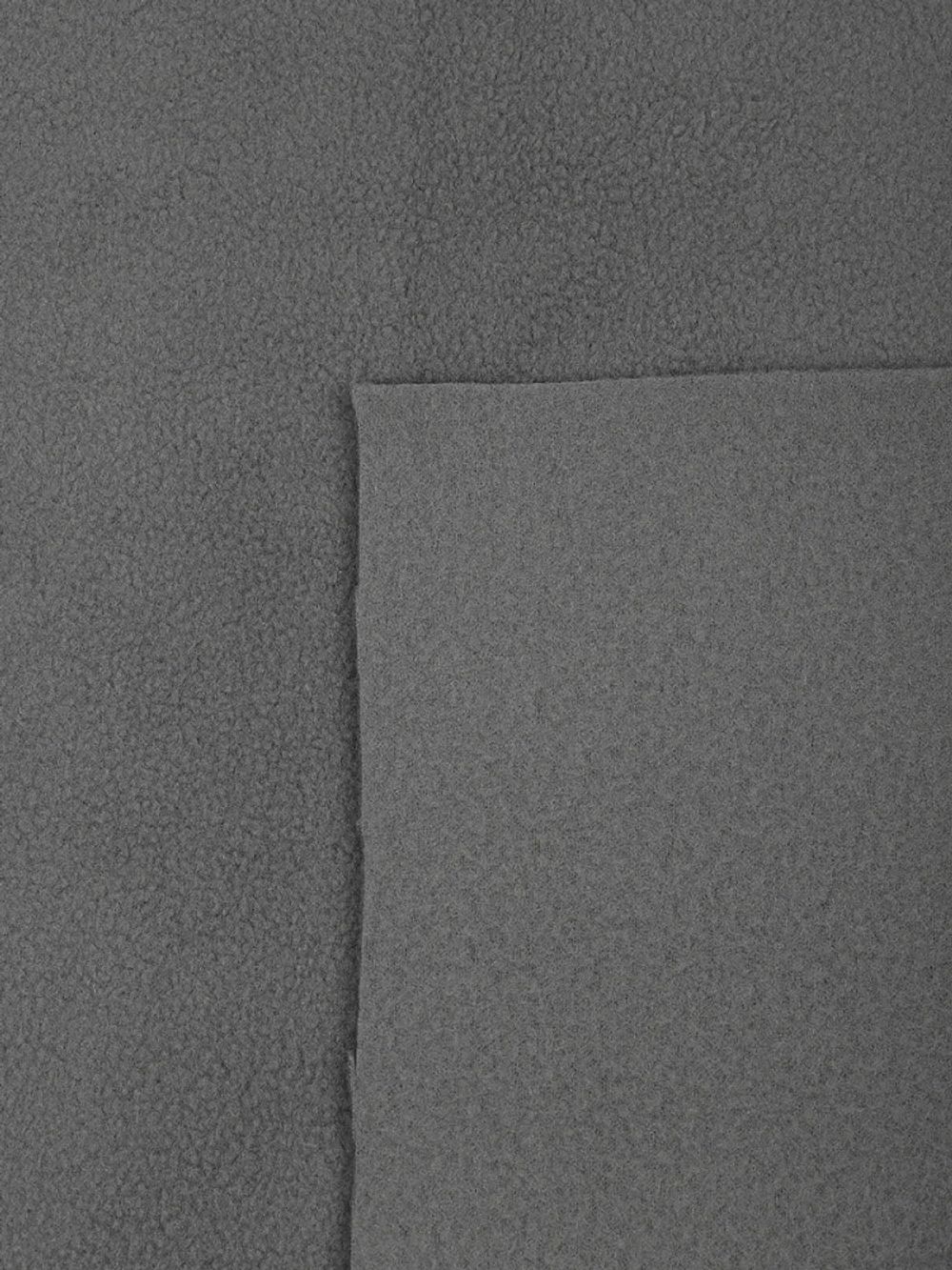 Флис 2-сторонний 240 г/м², 150 см / 10 метров, TBY-0240-S307 цв.S307 серый