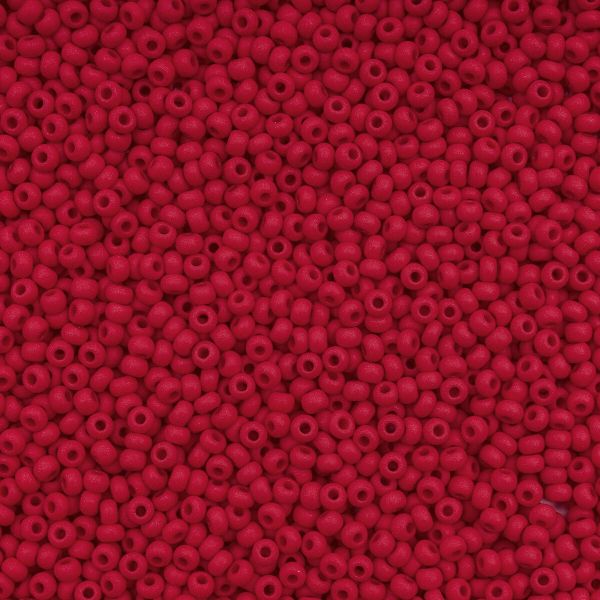 Бисер Preciosa непрозрачный матовый 10/0 (2.3 мм), круглое отверстие, 50гр, (93190)