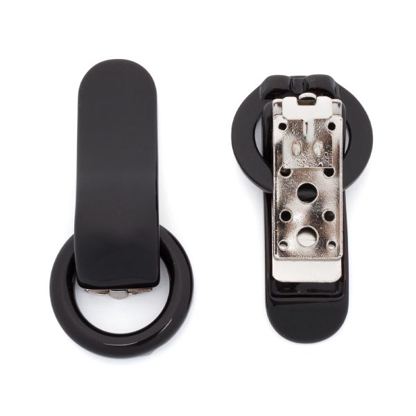 Крючок шубный PQ 55 мм, 4 шт, коричневый