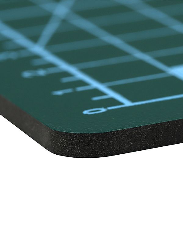 Коврик раскройный для пэчворка А3 30х45 см, 3 мм двухсторонний трехслойный