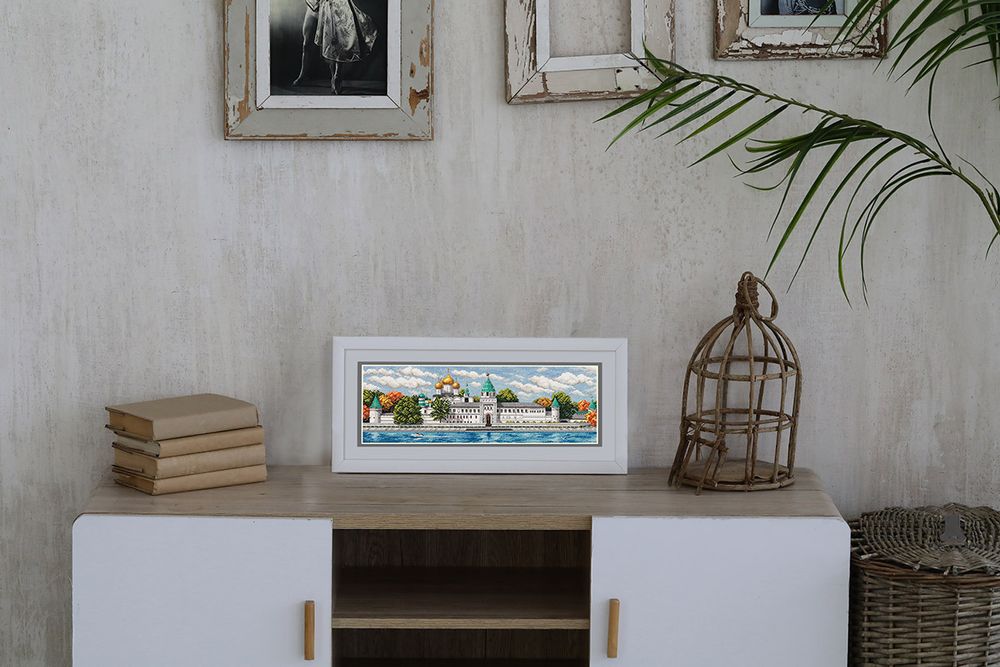 Набор для вышивания нитками Panna, Кострома, 36,5х14 см