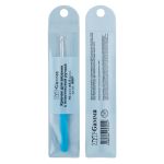 Крючок для вязания с пластиковой ручкой металл ⌀4,5 мм, 14 см, в чехле, Gamma MHP