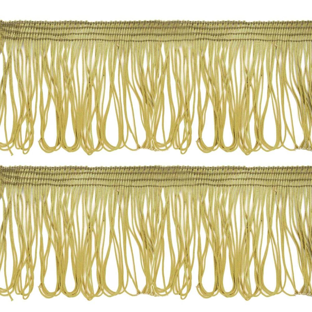 Бахрома отделочная 90.0 мм / 25 метров, 196 бежевый