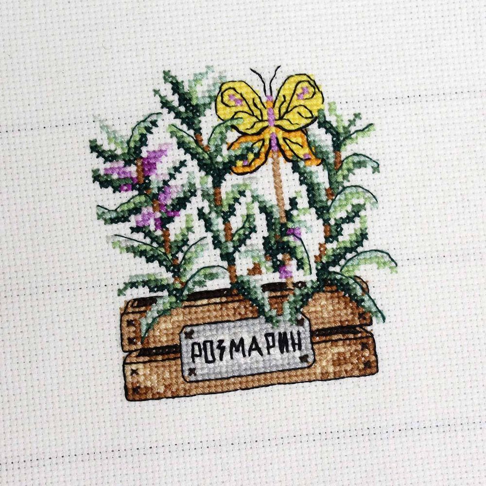 Набор для вышивания МП Студия Розмарин 9х10см, М-639