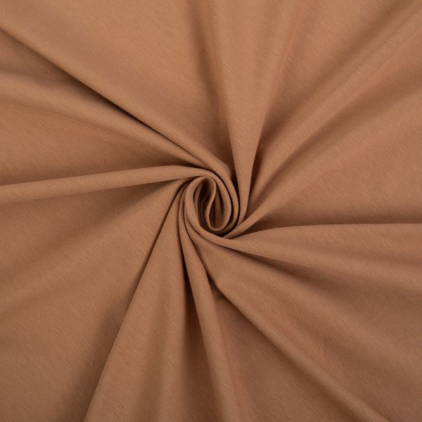 Кулирка 150±5 г/м², 40/1 Comp.Penye FULL LYC, 170 см / 1 метр, 36 т.бежевый/dark beige, Gamma GCM