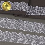 Кружево капроновое 45 мм / 9.14 м, TBS.30010 цв.001 белый, Kruzhevo