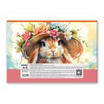 Альбом для рисования 100 г/м², A4 29.5х20.2 см, 40 л. на скобе 5 шт, 01711 Пушистые и пернатые, Светоч А258