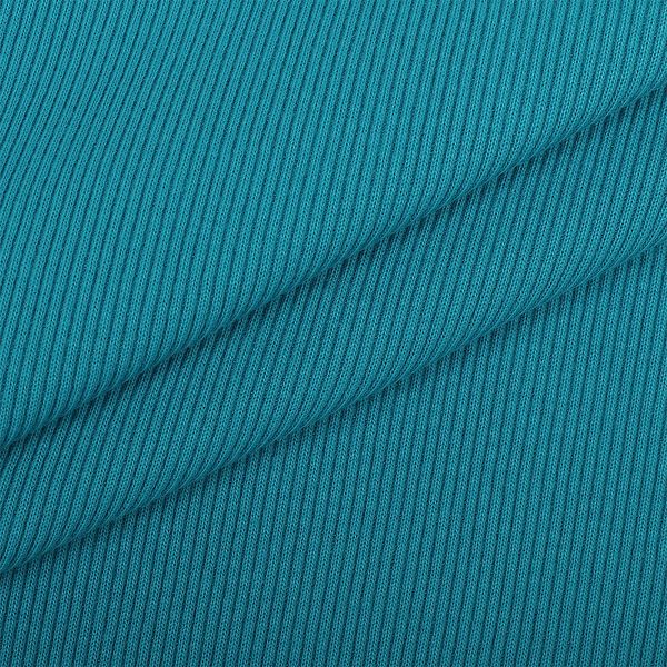 Кашкорсе с лайкрой ОЕ 230 г/м², 60+60 см / 15 метров, КАШ.230.17-4432.15, бирюза