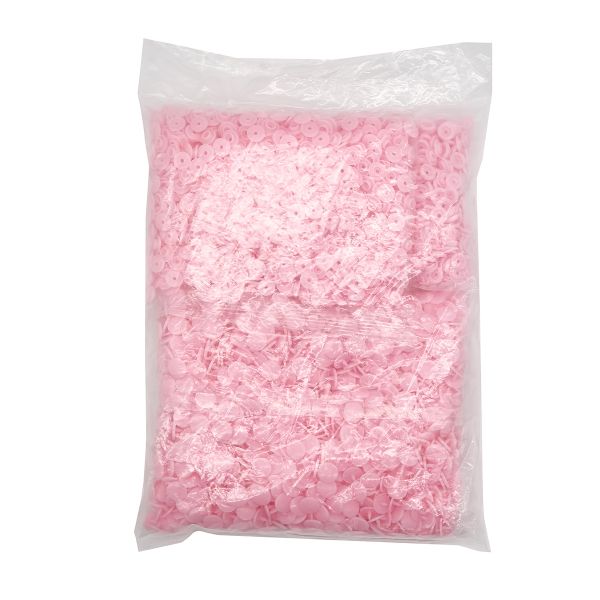 Кнопка рубашечная ⌀12,5/10мм пластик (≈1000 шт) New Star (133 св.розовый)