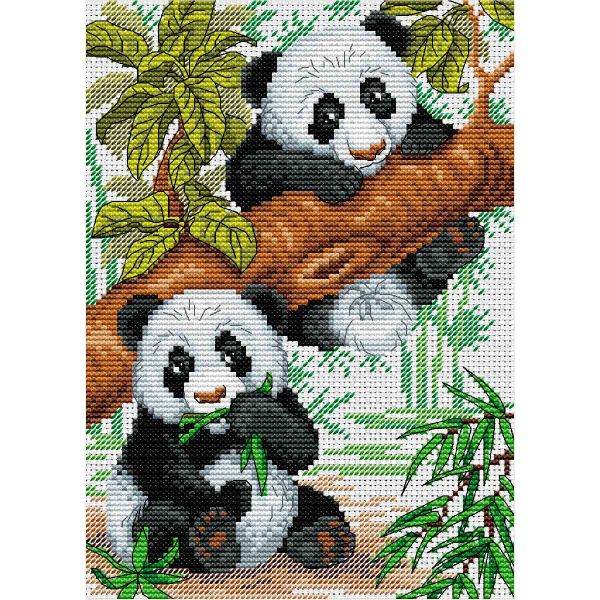 Набор для вышивания нитками МП Студия, Озорники 22х16см