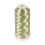 Нитки металлизированные Gamma 4570 м, 5000 я, под св. золото