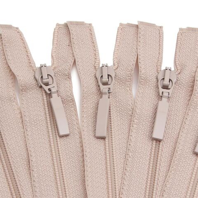 Молния спираль (витая) Arta Т5 (5 мм) 1 зам., разъем., 40 см, цв. 572 св.бежевый, уп.5 шт