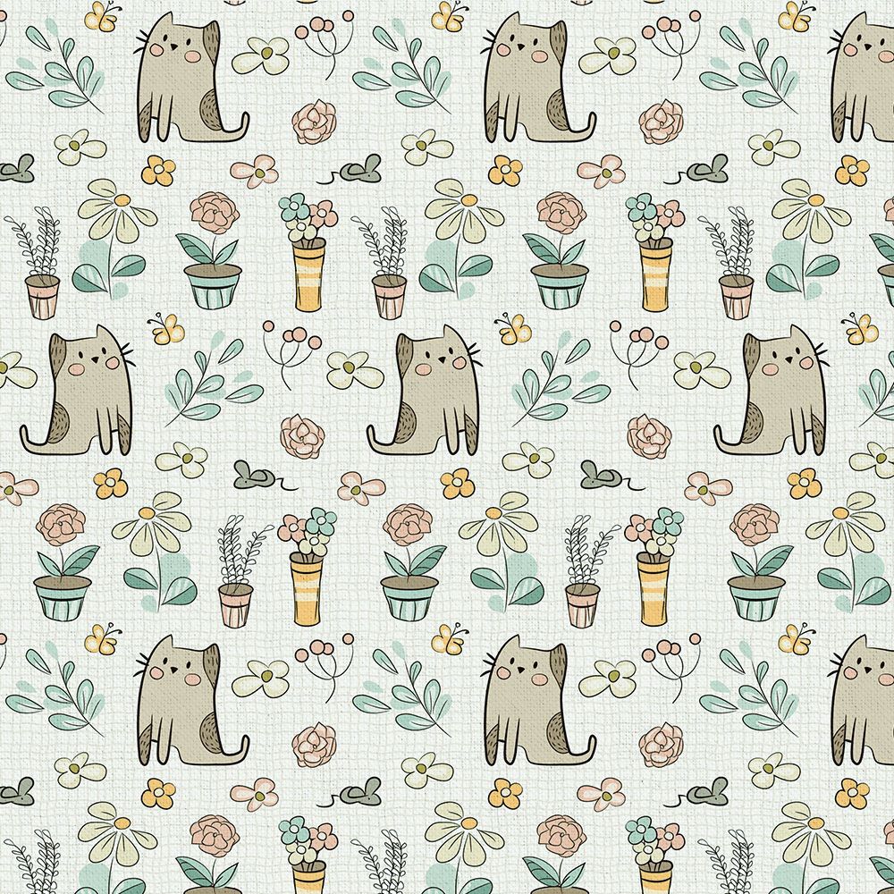 Ткань для пэчворка Peppy Мартовская песня, отрез 50х55 см, 146 г/м², МП-06 серый, Peppy