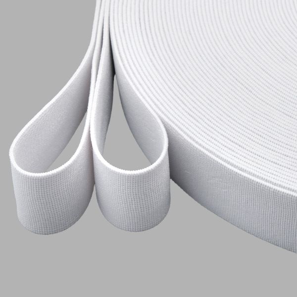 Резинка башмачная 30.0 мм / 25 метров, белый