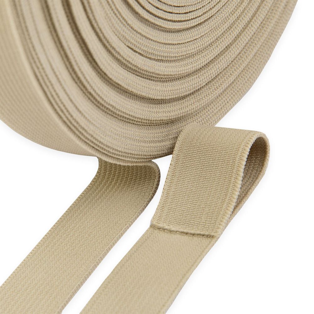 Резинка вязаная 20.0 мм / 20 метров, р.3822Ч, 498392 льняной, Гамма 8с677 Ч