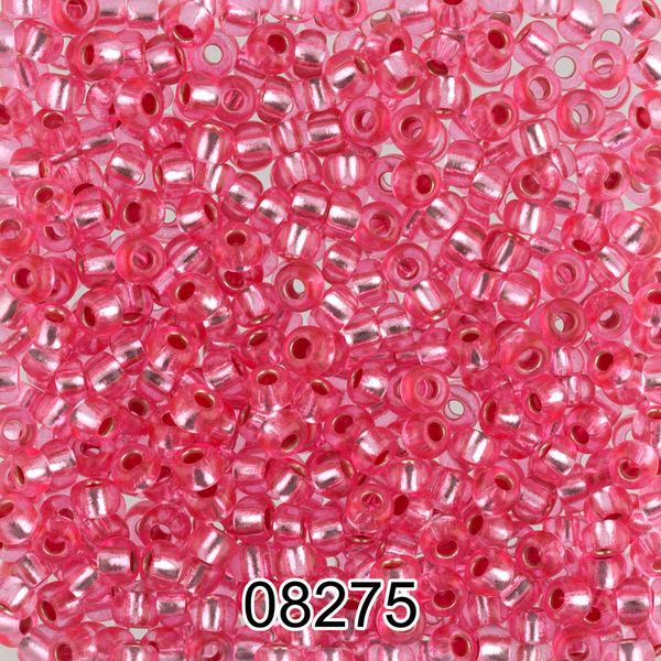 Бисер Preciosa 10/0 (2.3 мм), 500 г, 08275 (Ф384) розовый