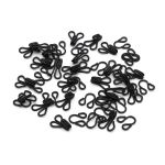 Крючки пришивные 17х9 мм, №3, оксид, 0300-4001