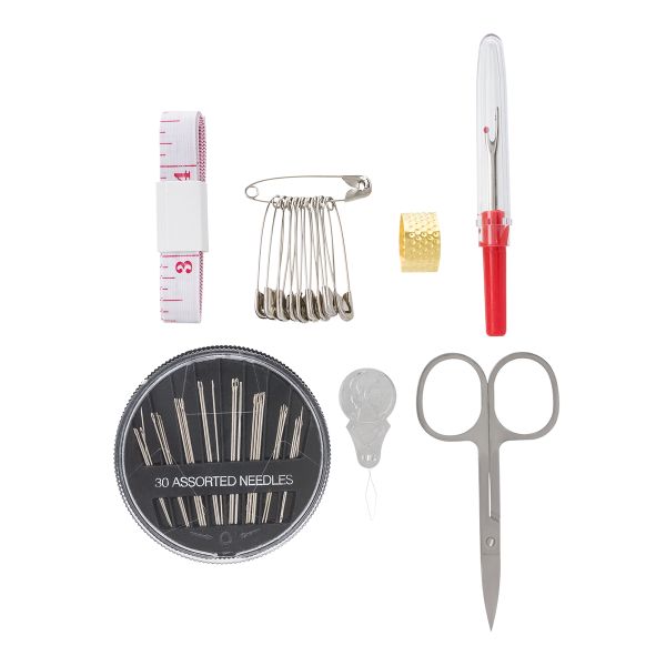 Швейный дорожный набор 9.5х9.5х4 см