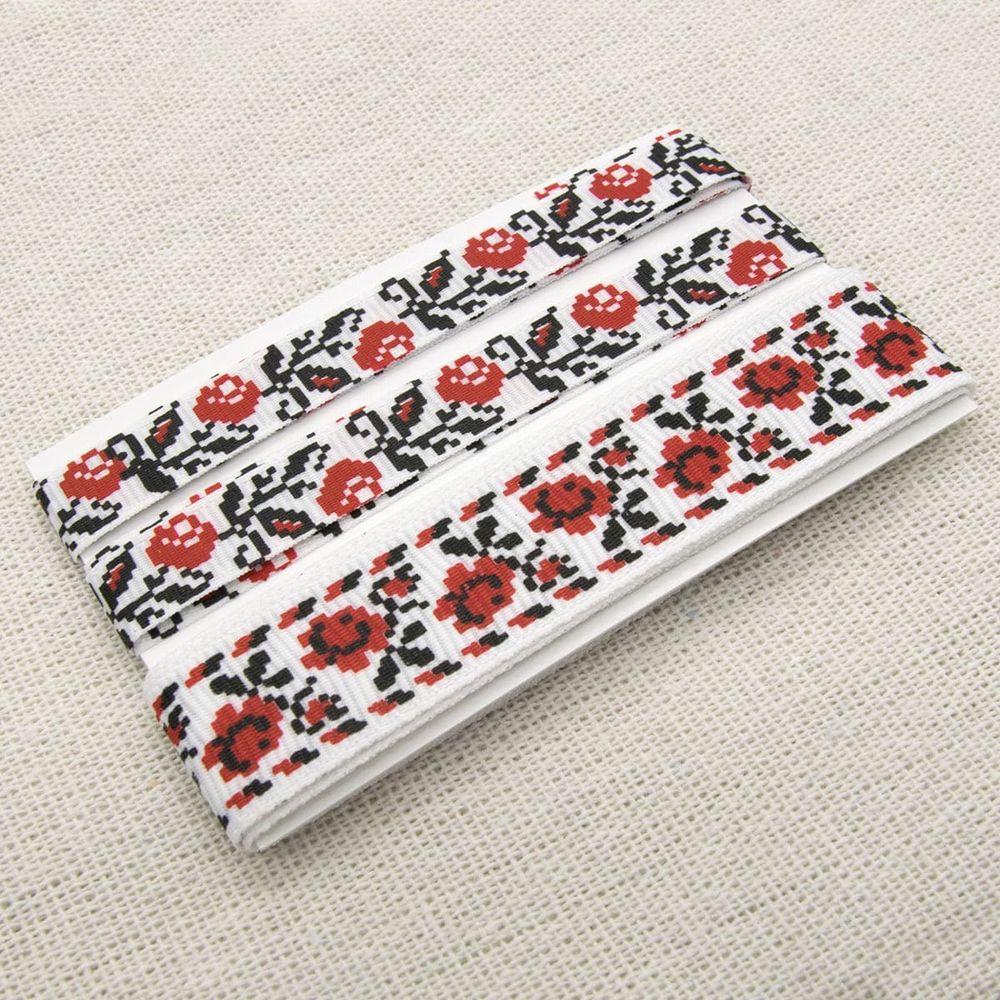 Ткань для рукоделия в наборе с лентой репс 50х50см+1,5м (24229/1017-1503) 29499