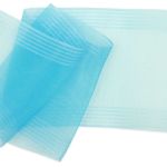 Лента для бантов (капрон) 11 см, 25 м (голубой) С3503