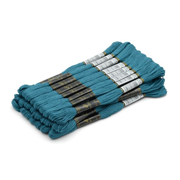 Мулине Bestex, цв.857, 24 мотка по 8 метров