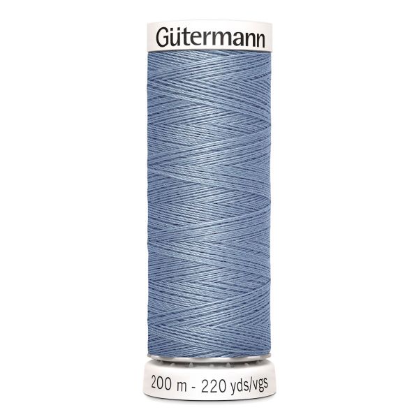 Нитки универсальные Gutermann Sew-all, 200м, 064 серый джинс, 5 катушек