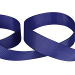 Лента репсовая нарезка 25.0 мм / 5 шт по 5.4 метра, 101 т.васильковый, Gamma GR-25