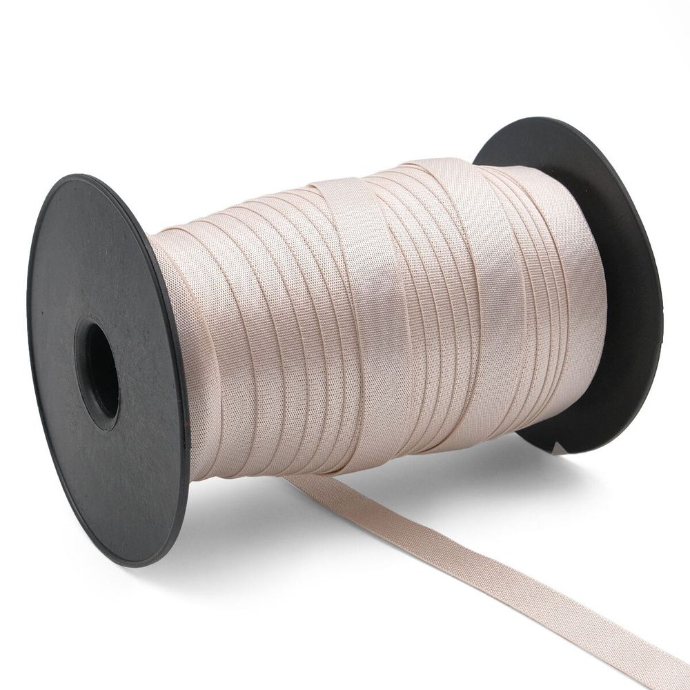 Резинка бельевая (бретелечная) 15.0 мм / 50 метров, пудровый, (ML200.015/1)