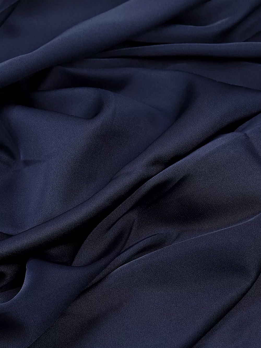 Шелк Армани 90 г/м², 150 см / 2 метра, арт.Arm-142 цв.142 т.синий