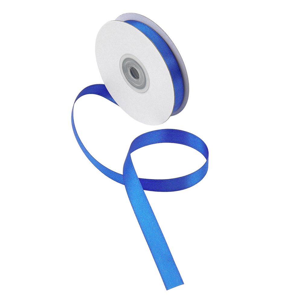 Лента атласная 2-сторонняя 12.0 мм / 22.86±1 метров, C1181 синий, 6102-0002, Globus