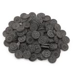 Пуговицы 2 прокола 28L (С868 коричневый), 0312-0386А, 144 шт