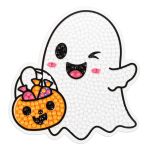 Алмазная (кристальная) мозаика Фрея ALVM-085, магнит Маленькое привидение, 9х9 см