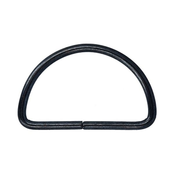 Полукольцо разъемное металл внутр. 40 мм, 100±5 шт, оксид, Gamma