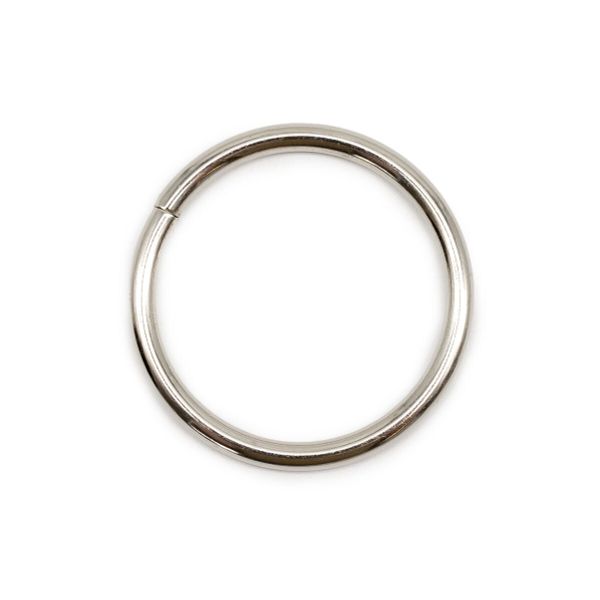 Кольцо разъемное металл in ⌀35 мм (42 мм внешн.), никель, 816-008, 100 шт