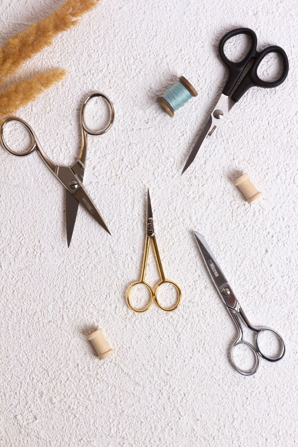 Ножницы закройные (портновские) 20.5 см, в чехле Micron VIT-20